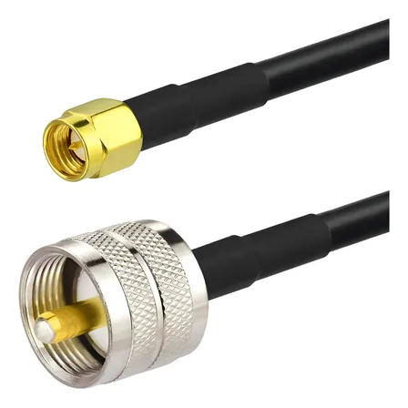 Cable Conector Hembra Sma A Pl259 Macho - 15 Cm