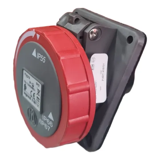 Toma De Empotrar Legrand 658131 3polos+tierra, 16a 11h 440v