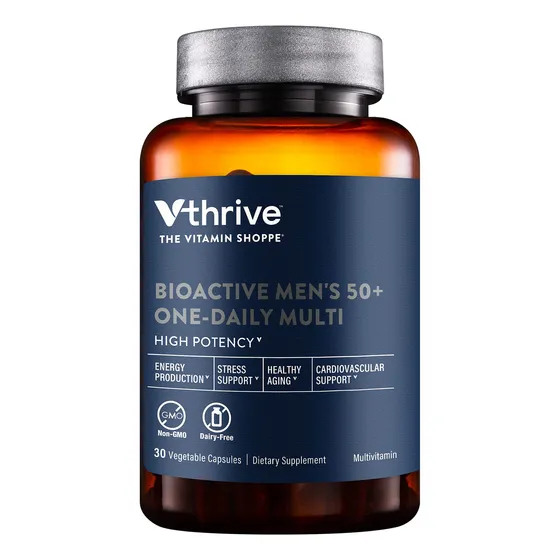 Multivitamínico Bioactivo Vthrive Para Hombres Mayores De 50