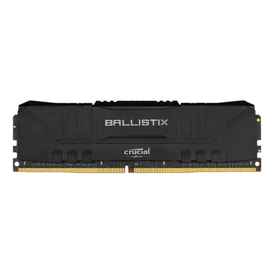 Memória RAM Ballistix black 8GB 1 Crucial BL8G24C16U4B