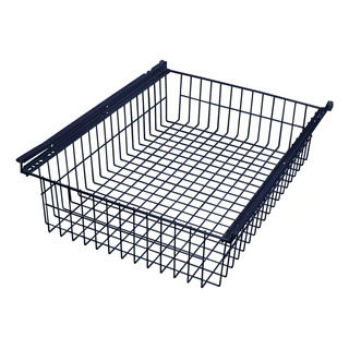 Fruteira Gaveta Aramada Com Corrediças 50x39,5cm Aço Frutas Cor Preto Fruteira Gaveta Aramada Com Corrediças 50x39,5cm Aço Frutas Cor Preto
