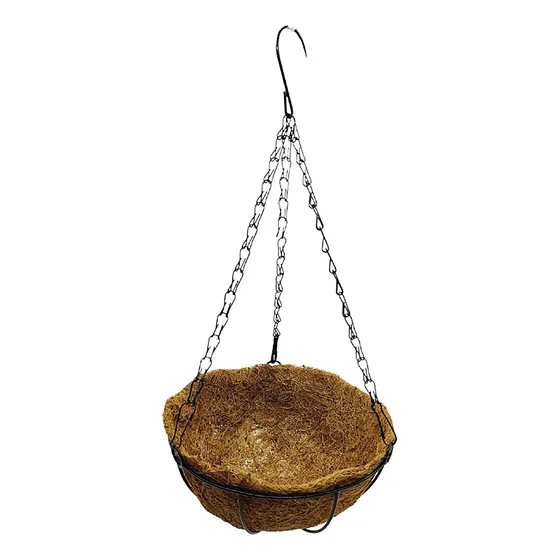 Maceta Colgante Para Plantas Con Fibra De Coco Chica 44cm