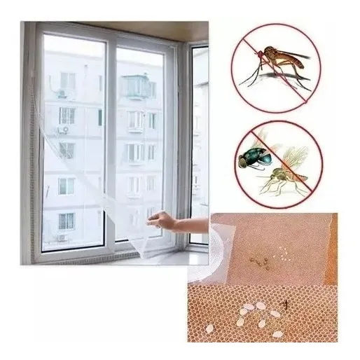Malla Cortina Anti Mosquitos Insectos Ventana 130 X 150cm