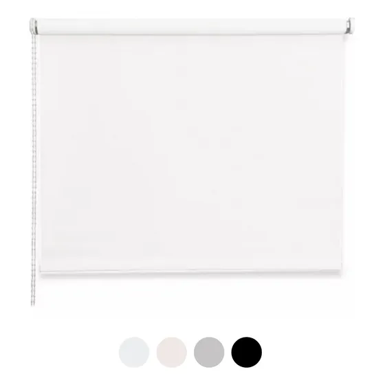 Cortinas De Enrollar Rollers Blackout Blanco - 60 X 180