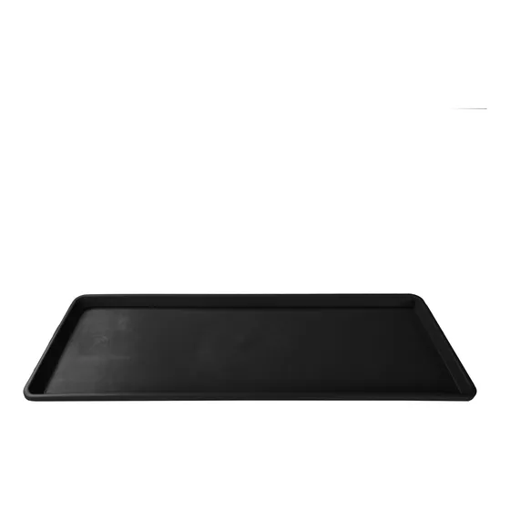 Plato Plastico Rectangular Para Maceta Jardinera 80 X 20