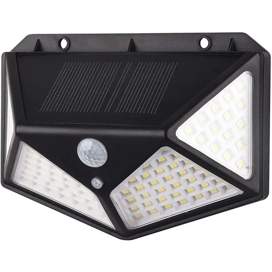 Foco Alta Calidad X4 Piezas Con Sensor Doble Carga Solar Ax®