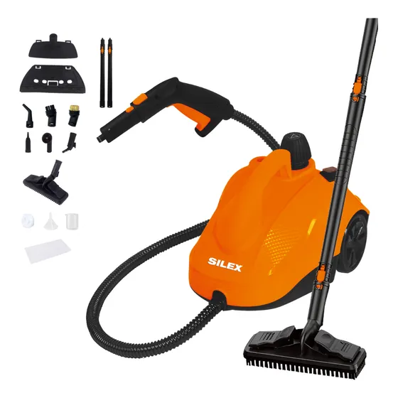 Limpiadora A Vapor Silex Vp05 5bar 2000w Color Naranja