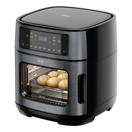 Fritadeira Elétrica Wap Airfry Oven Digital Black 12l 1800w Fritadeira Elétrica Wap Airfry Oven Digital Black 12l 1800w