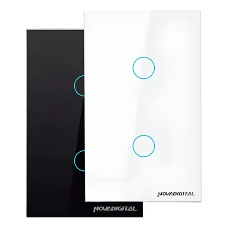 Interruptor Wi-fi Inteligente Nova Digital 2 Botões Original