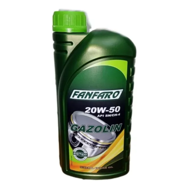 Aceite Motor 20w-50 Mineral Fanfaro 1 Litro