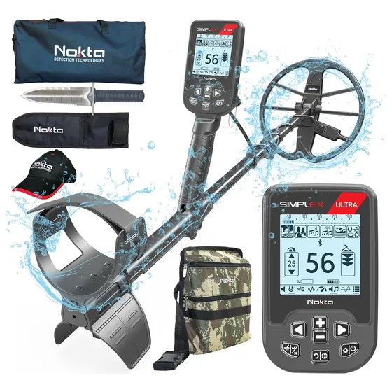 Nokta Simplex Kit De Detector De Metales Ultra Paquete Serio
