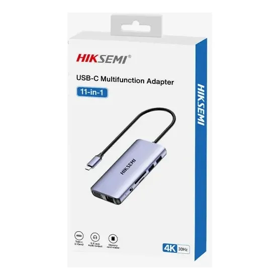 Adaptador Hub Usb-c Multipuerto 9 -1 Para Mac/notebook