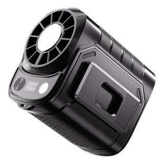 Ventilador De Cintura De Cintura Con Función De Hielo Negro Ventilador De Cintura De Cintura Con Función De Hielo Negro