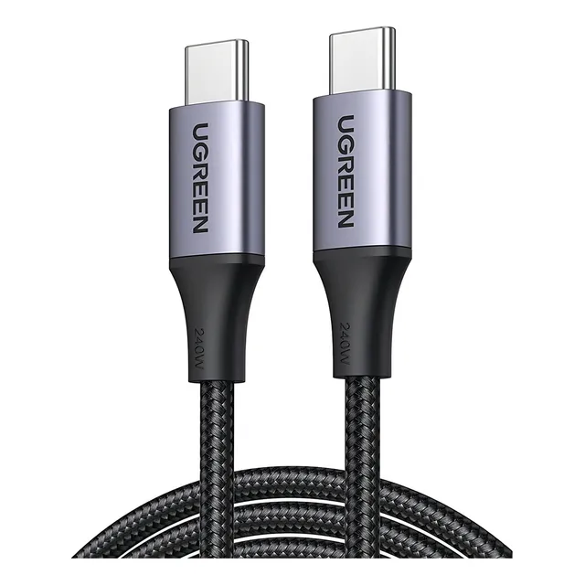 Cable Ugreen Usb-C de sincronización de datos 480 mb 240 W 2 metros