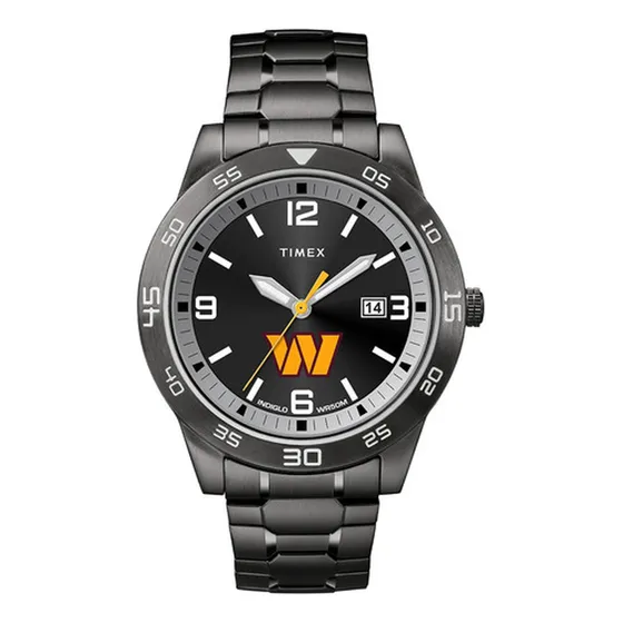 Reloj Timex Tribute Nfl 42mm Acero Inoxidable Negro Washingt