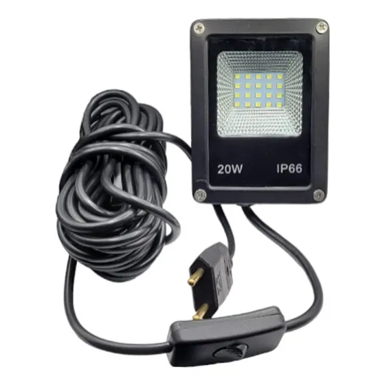 Cordão Pendente Led 20w  C/ Imã Cabo 7 Metros E Interruptor