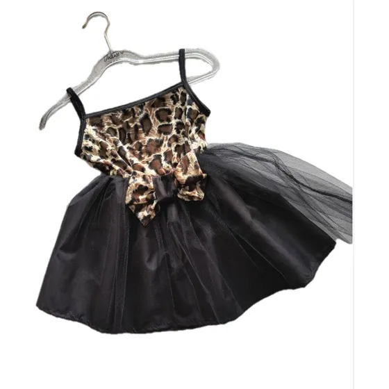 Vestido Animal Print Tigresa Tipo Tutú Talla 2 A La 10