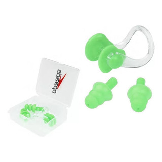 Protetor Nose Clip E Earplug Speedo Natação Kit 2 Em 1 Protetor Nose Clip E Earplug Speedo Natação Kit 2 Em 1