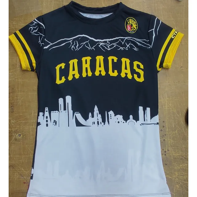 Franela Leones Del Caracas Beisbol Ctriplee