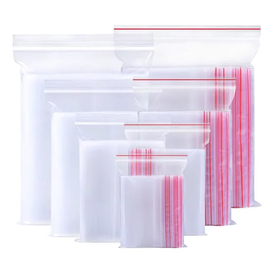 Bolsa Plastica Transparente Cierre Hermetico 10x15cms 100und