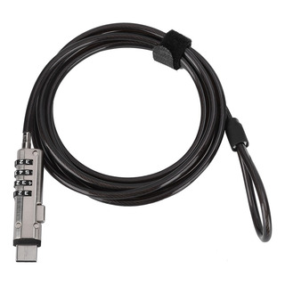 Latop Cable Lock 4 Desbloqueo De Contraseña Digital Ordenado Latop Cable Lock 4 Desbloqueo De Contraseña Digital Ordenado