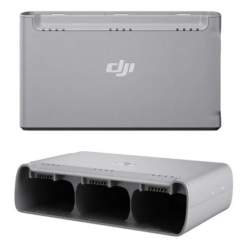 Drone Cargador de Batería Hub 2 en 1 para Mini 2/Mini SE, Cargador de Batería Hub de Carga de Dos Vías para dji Mini 2/Mini SE Accesorios (Gris