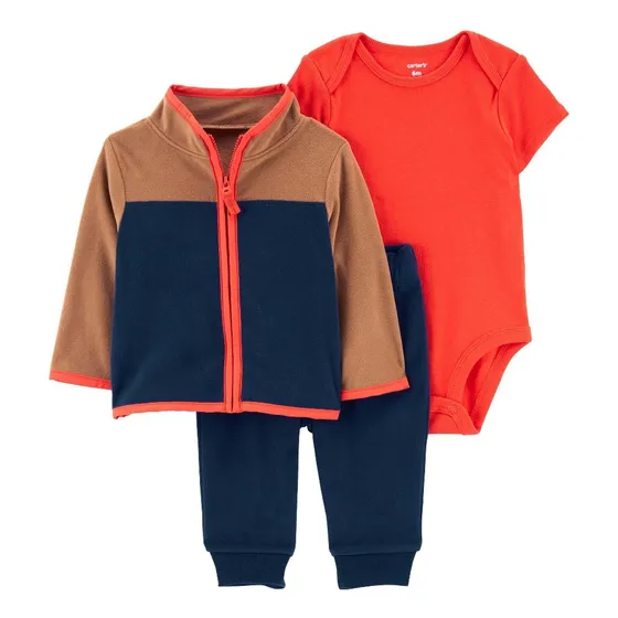 Ropa Para Bebe Marcas Importadas 3 Meses, Color Naranja