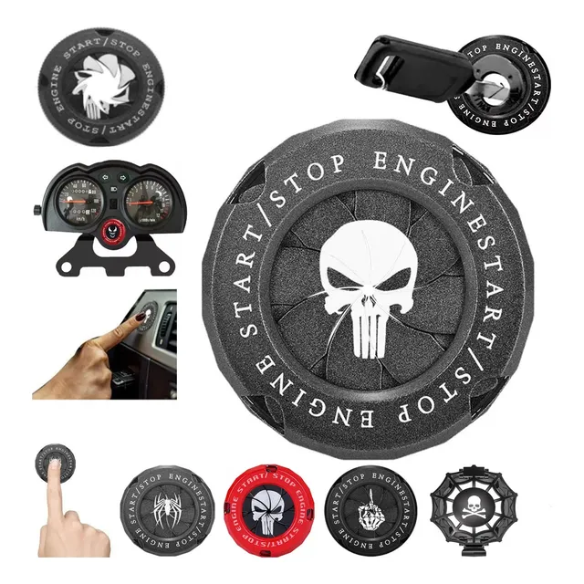 Botón De Encendido Funda Para Moto Auto General Interruptor
