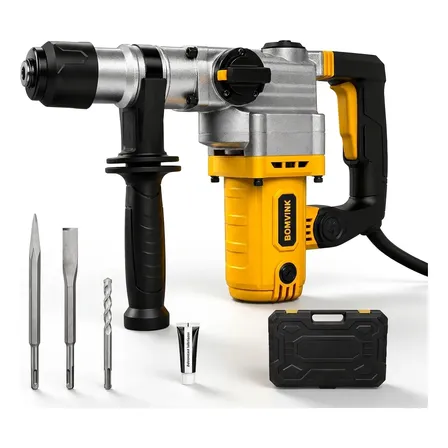 Martelete Rompedor Perfurador Plus Furadeira Impacto Amarelo 220v 60hz