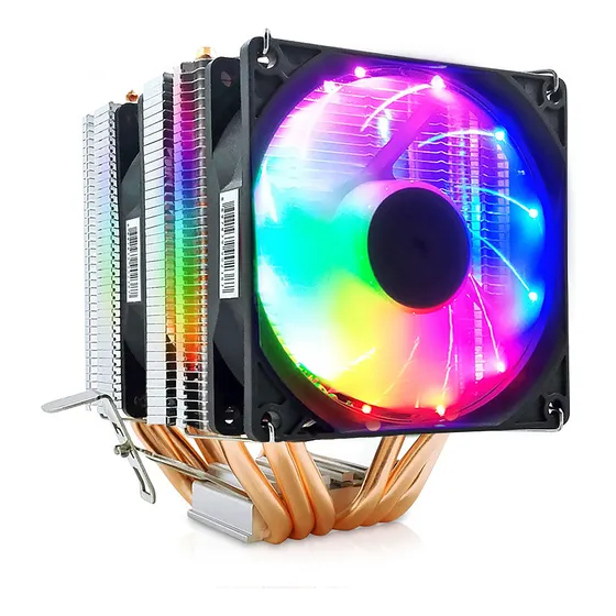 Dicipador Doble Ventilador Intel/amd Mx6-l Rgb