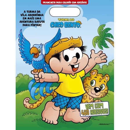 Turma Do Chico Bento Prancheta Para Colorir Com Adesivos, De On Line A. Editora On Line, Capa Mole Em Português Turma Do Chico Bento Prancheta Para Colorir Com Adesivos, De On Line A. Editora On Line, Capa Mole Em Português