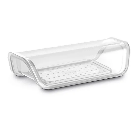 Soporte para mantequilla fría enlatada Soporte para mantequilla con tapa acrílica