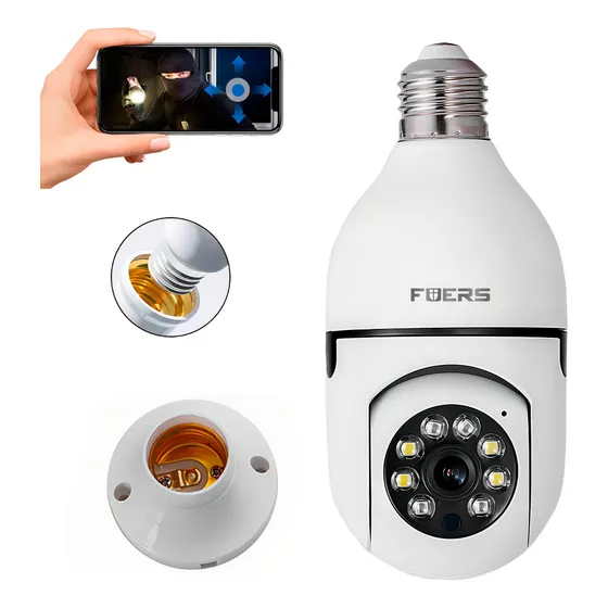 Fuers Generic IP Camera de seguridad Ultra HD Blanco
