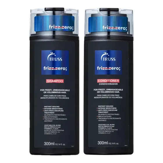 Kit Truss Frizz Zero Shampoo 300ml + Condicionador 300ml