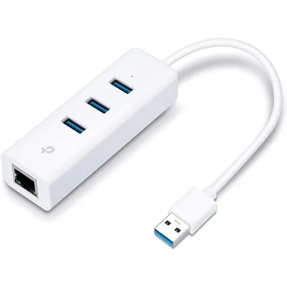 Adaptador Hub 3 Puertos Usb 3.0 + Rj-45  | Tp-link  |  Ue330