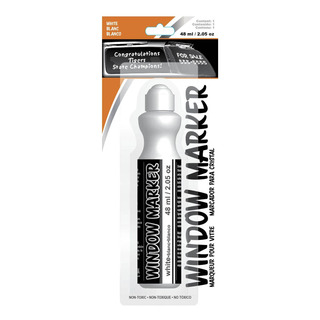 Marcador Rotulador Color Blanco Para Vidrio Chroma Graphics Marcador Rotulador Color Blanco Para Vidrio Chroma Graphics