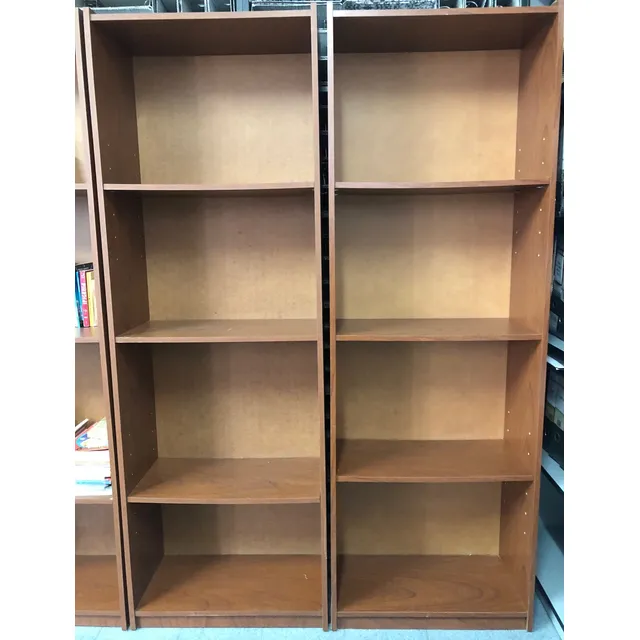 Bibliotecas De Madera Con Entrepaños Usadas