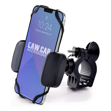 Soporte Metálico Universal Para Celular En Bicicleta Y Mo...
