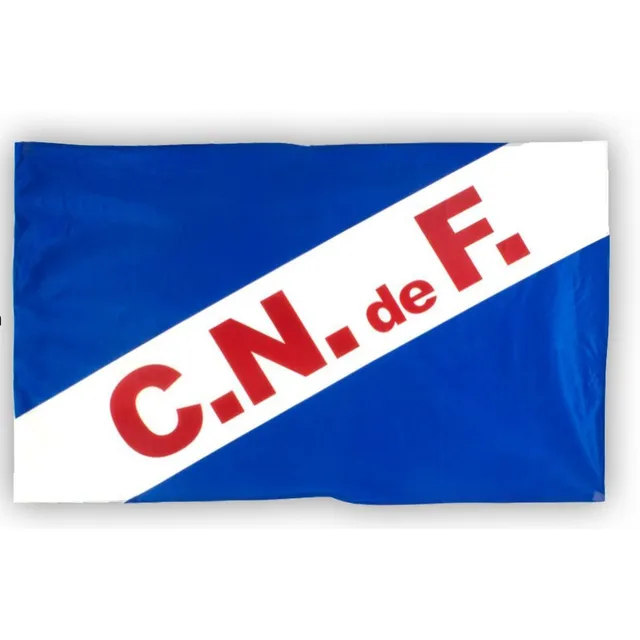 Bandera Del Club Nacional De Football 95 X 65 Cms (cndef)