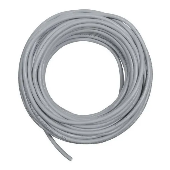 Cabo Rede Cat-6 Cor Azul Ou Cinza 50m. Anatel Cobre Com N. F