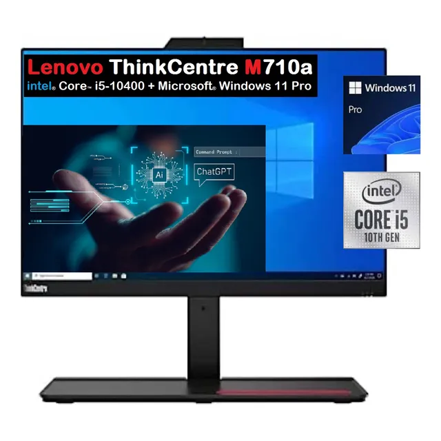 Aio Thinkcentre M70a  Core I5-10400 16gb 256gb 21.5-inch W11