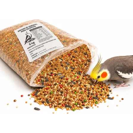 Mistura De Sementes Calopsita 5kg Premium