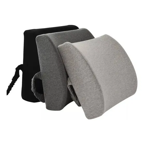 Almohada De Viaje Lumbar Cintura/ Espalda /silla Con Memoria