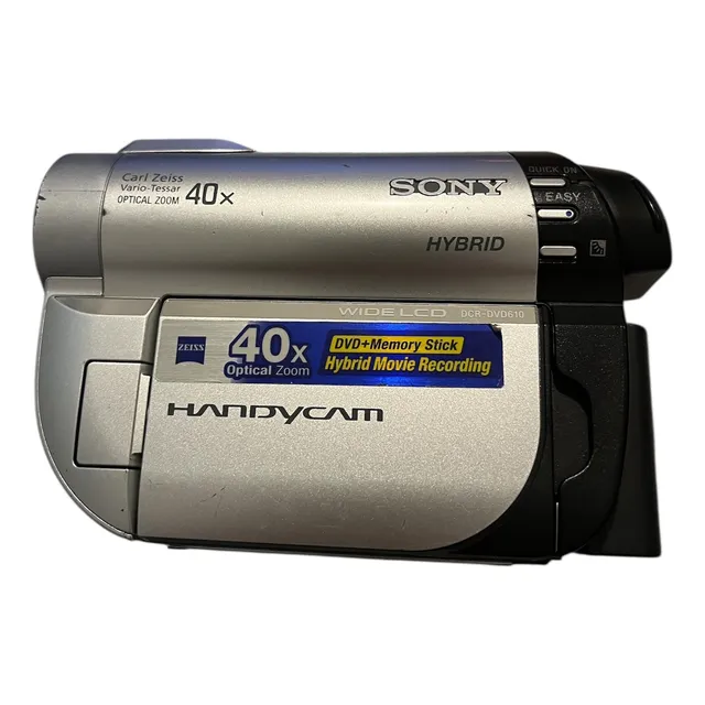 Cámara Sony Handycam Dcr-dvd610 Plateado