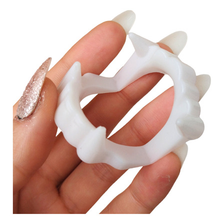 50 Dentaduras De Plastico Vampiro Halloween Festa Surpresa Cor Branco 50 Dentaduras De Plastico Vampiro Halloween Festa Surpresa Cor Branco