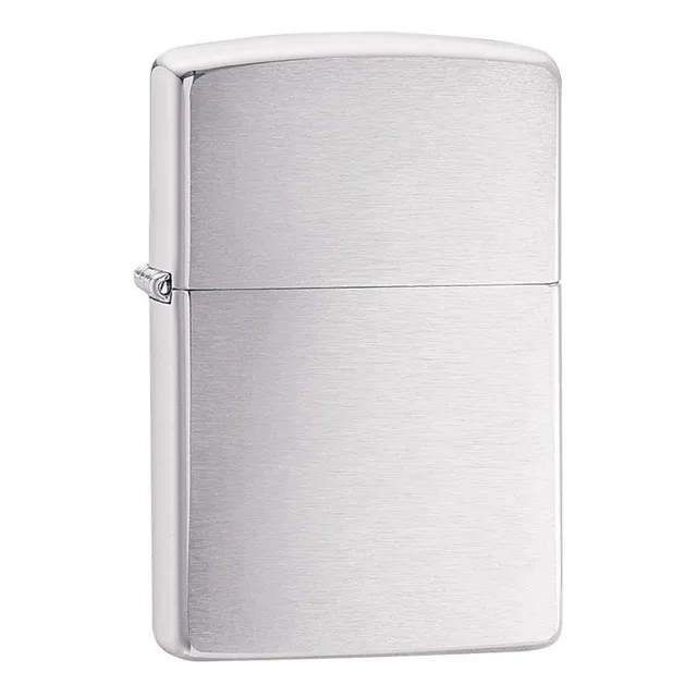 Encendedor Zippo Cromo Cepillado - Cod 200