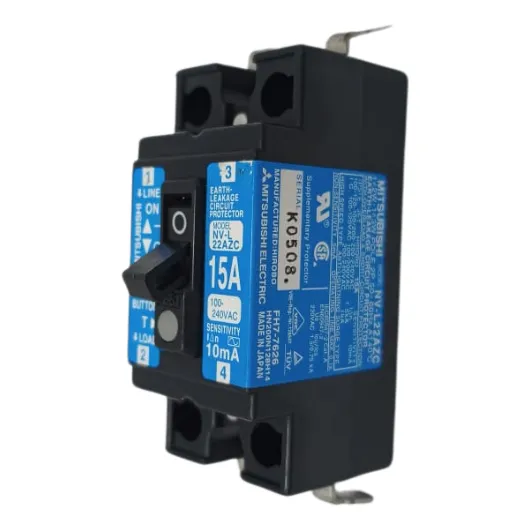 Breaker Bifasico 15amp 220v Mitsubishi Electricidad