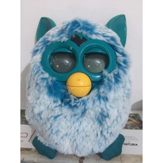 Hasbro Furby Interactivo Gris Y Azul Coleccionable De 16cm