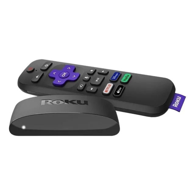 Roku Express 4K+ 3941 de voz 4K negro con 1GB de memoria RAM