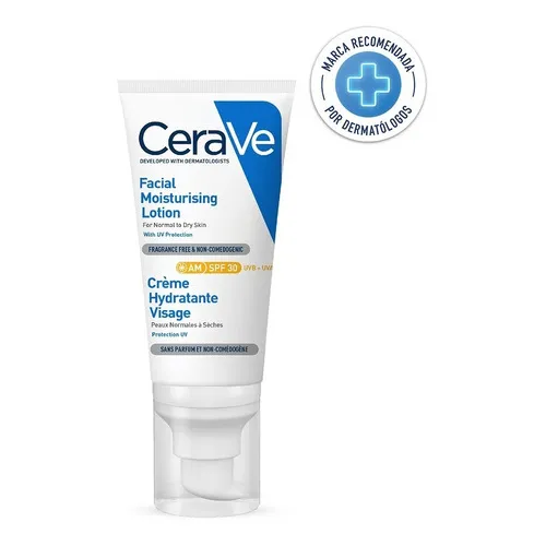 Loción Hidratante Facial Día 52ml Spf 30 Cerave